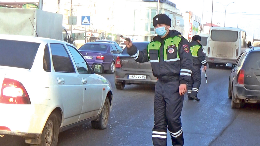 Большое внимание полиция Дагестана уделяет безопасности на дорогах