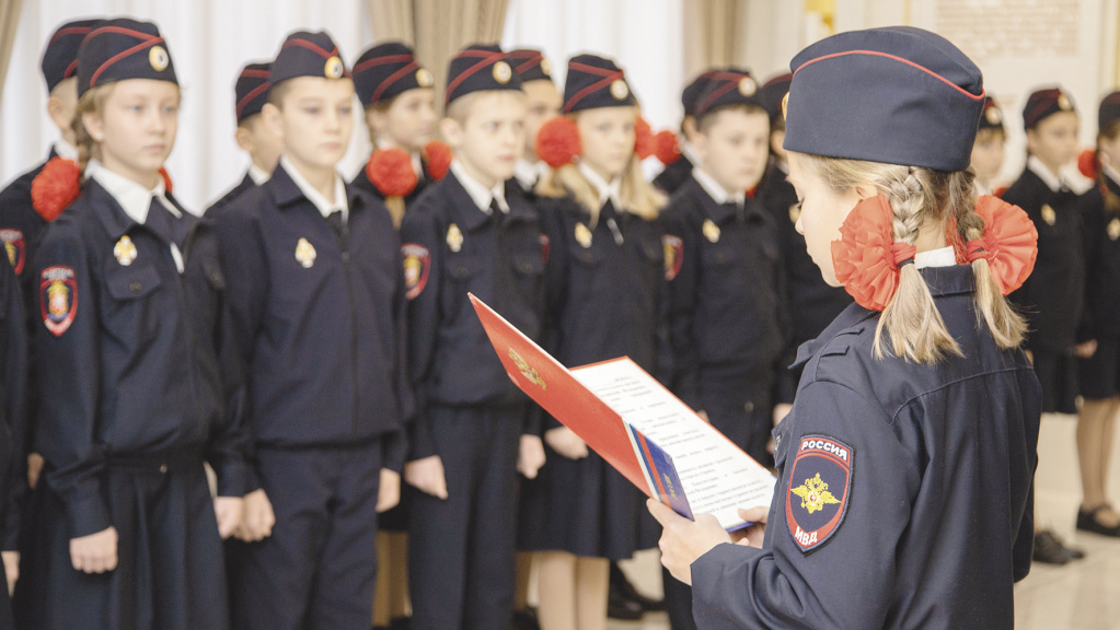 В прошлом году численность учащихся в кадетских классах возросла до 370