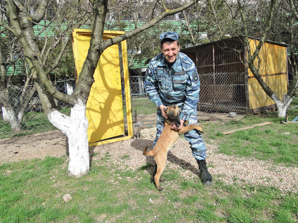 Майор полиции Николай Першин