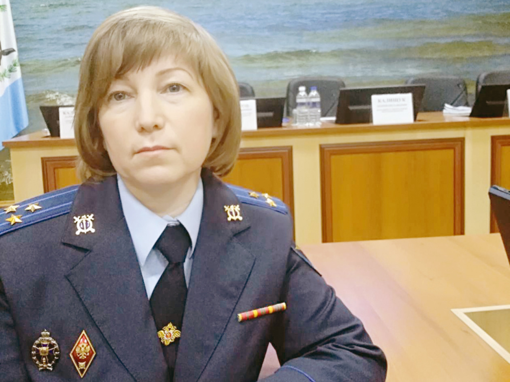 Полковник юстиции Лариса Хворостян