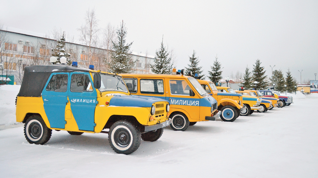 Коллекция ретроавтомобилей - гордость центра