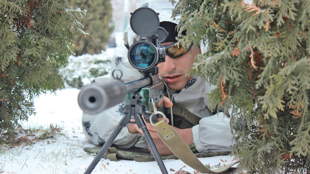 Занятия на полигоне