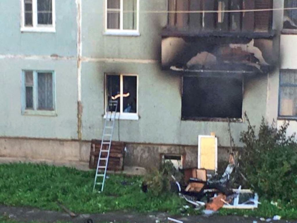 Место пожара