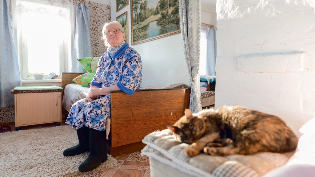 Анна Окунева живёт в Простоквашино более полувека