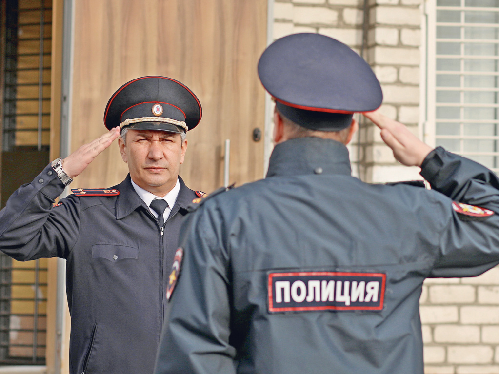 Фото: подполковник полиции Олег Михайлов
