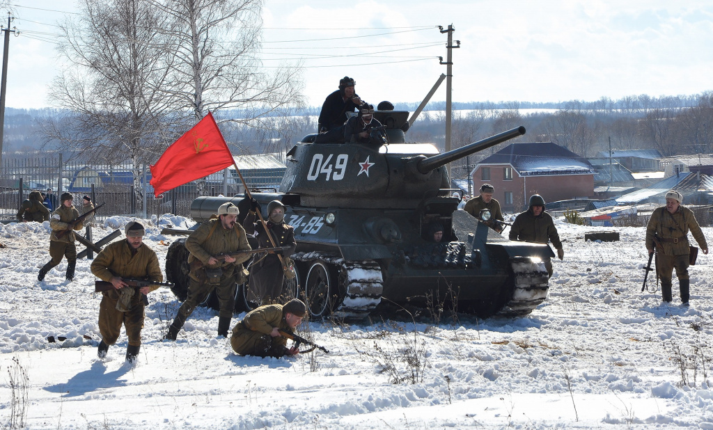 ФОТО: Легендарный Т-34 снова в действии