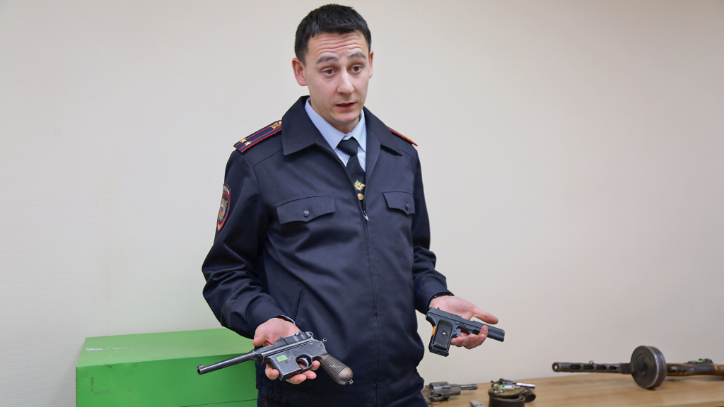 Подполковник полиции Александр Чипига