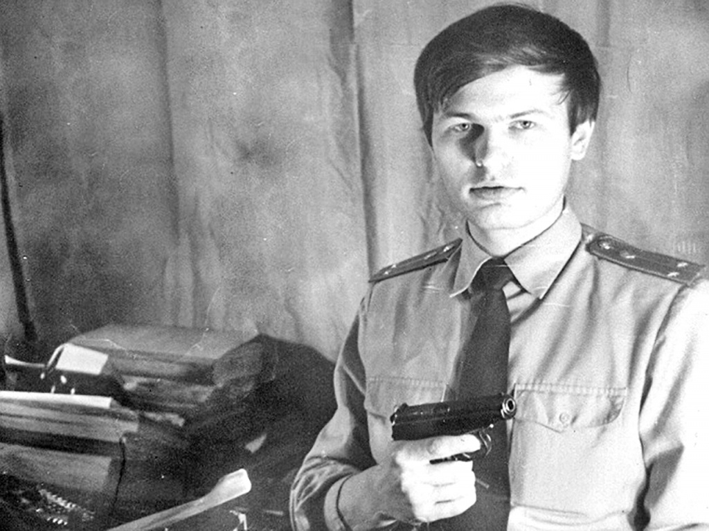 Александр Полянский в начале службы в уголовном розыске