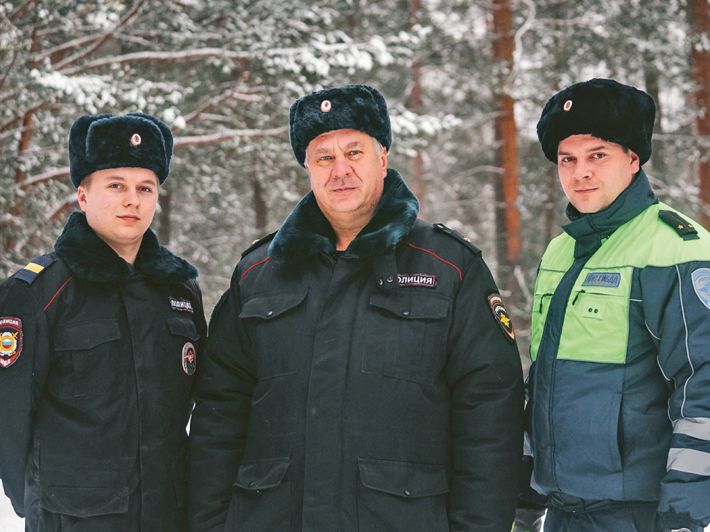 Фото Валентины Евдокимовой / Владимир Морозов с сыновьями