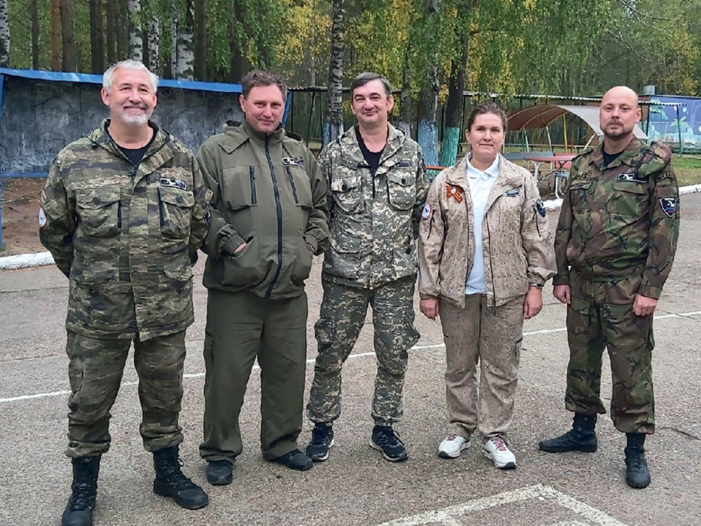 Вместе с единомышленниками из поискового отряда «ПермичЪ»