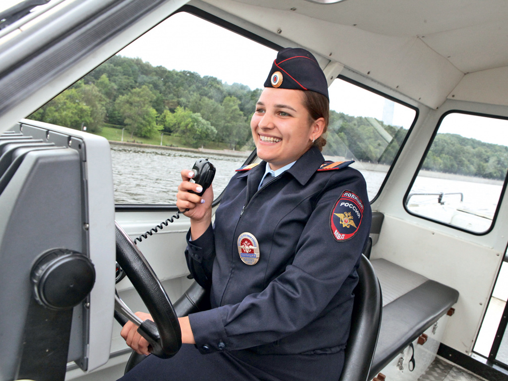 Единственная в подразделении девушка-моторист Наталья Макеева