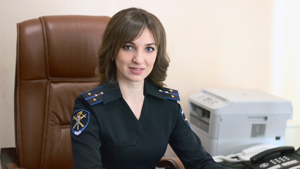 Капитан юстиции Юлия Носачёва