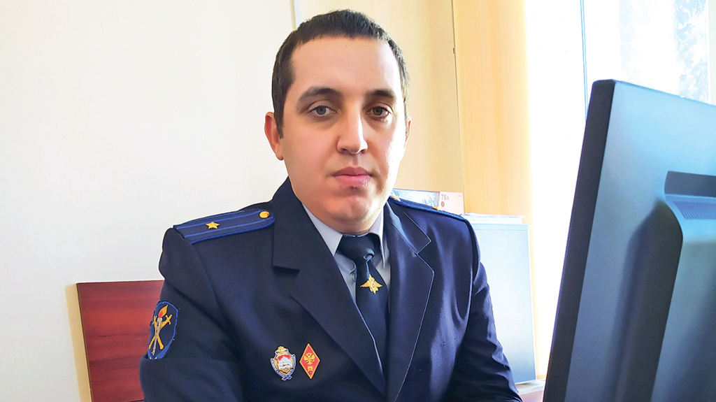 Майор юстиции Руслан Губаев