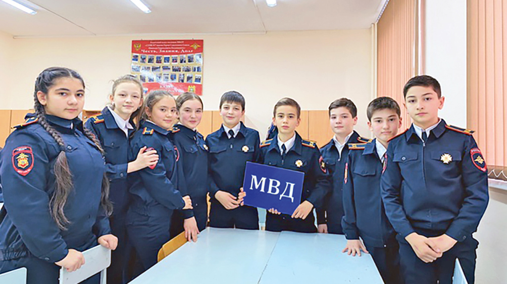 Будущие сотрудники полиции гордятся своим выбором