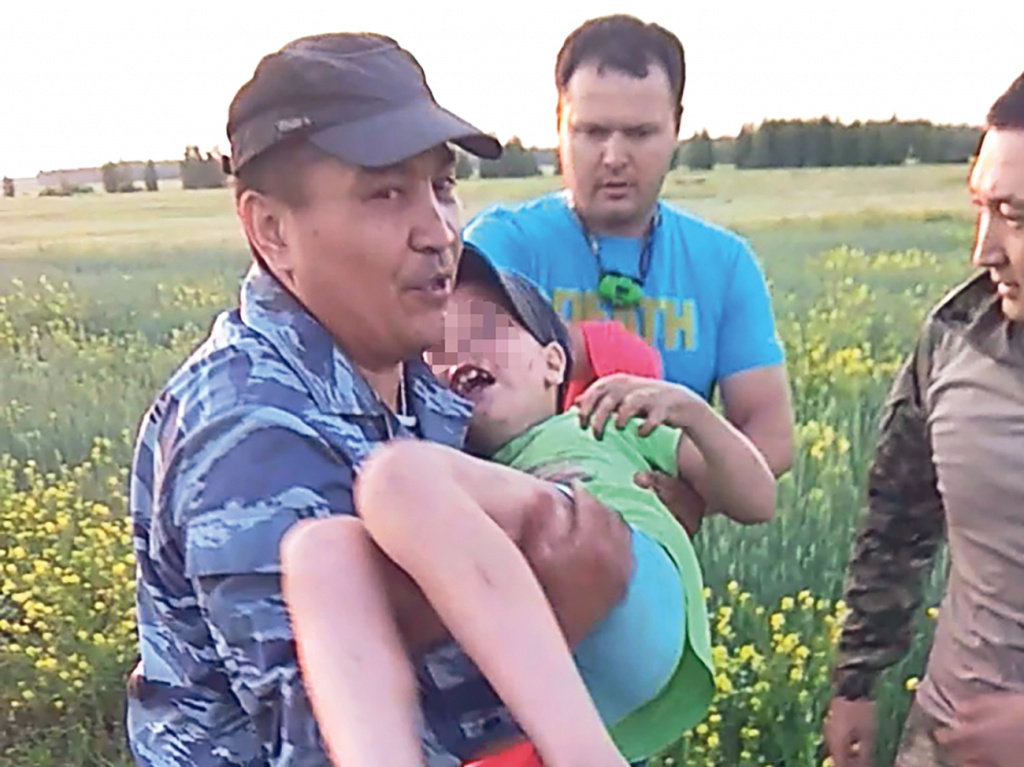 Спасённый Родион нуждался в воде