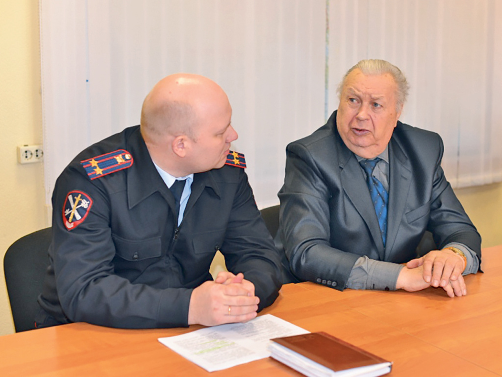 И на пенсии ветеран не сидит без дела